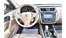 Nissan Altima DEALER WARRANTY 2.5L SL 2017 GCC SPECS