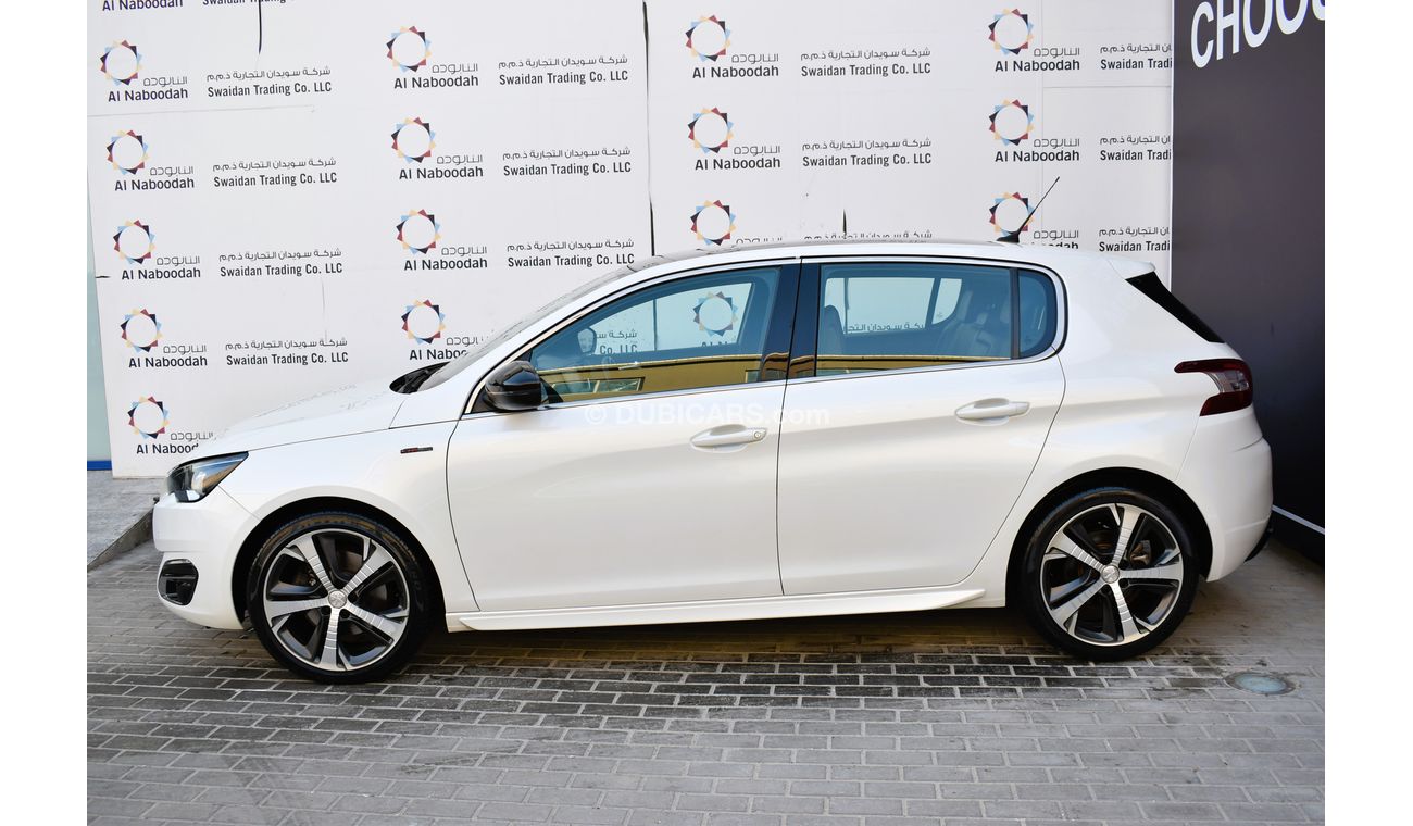 Peugeot 308 AED 639 PM | 1.6L GT LINE GCC DEALER WARRANTY