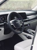 كيا تيلورايد The Kia Telluride is a popular 3-row, 7-8 seater midsize SUV, recognized for its luxurious, upscale 