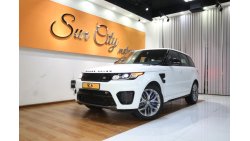 لاند روفر رانج روفر سبورت أس في آر (WARRANTY AVAILABLE)2015 RANGE ROVER SPORT SVR 5.0L V8 SC -FSH- BEST DEAL !