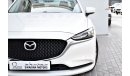 Mazda 6 AED 1427 PM | 2.5L 2019 GCC DEALER WARRANTYV