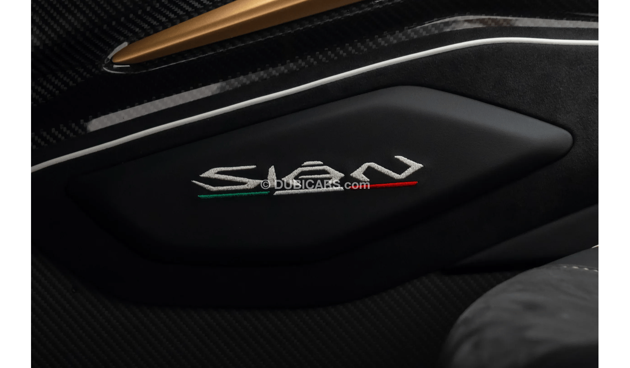 Lamborghini Sian Roadster 6.5L V-12 Naturally Aspirated Engine + eMotor