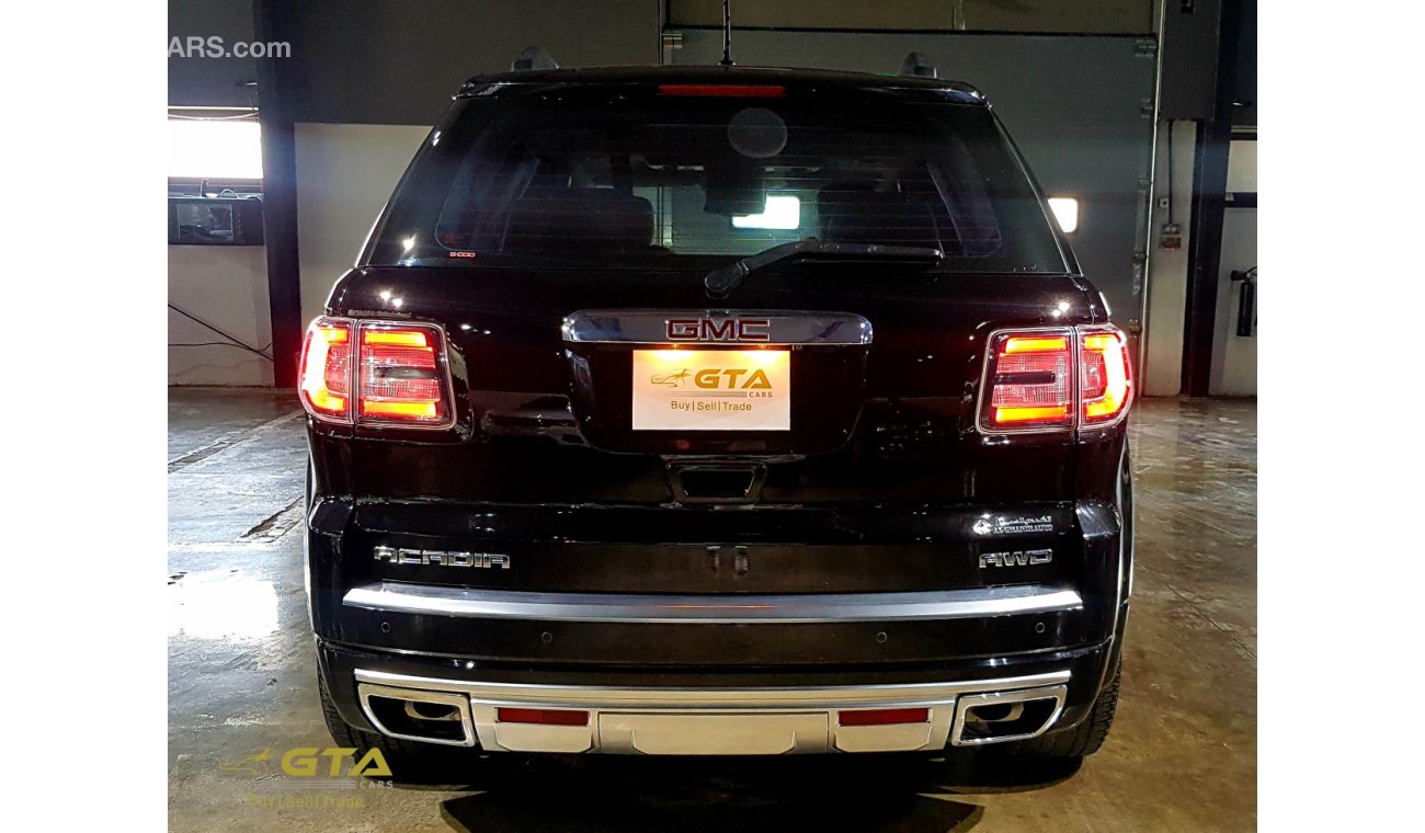 جي أم سي أكاديا 2016  Denali AWD, Full Service History, Warranty, GCC