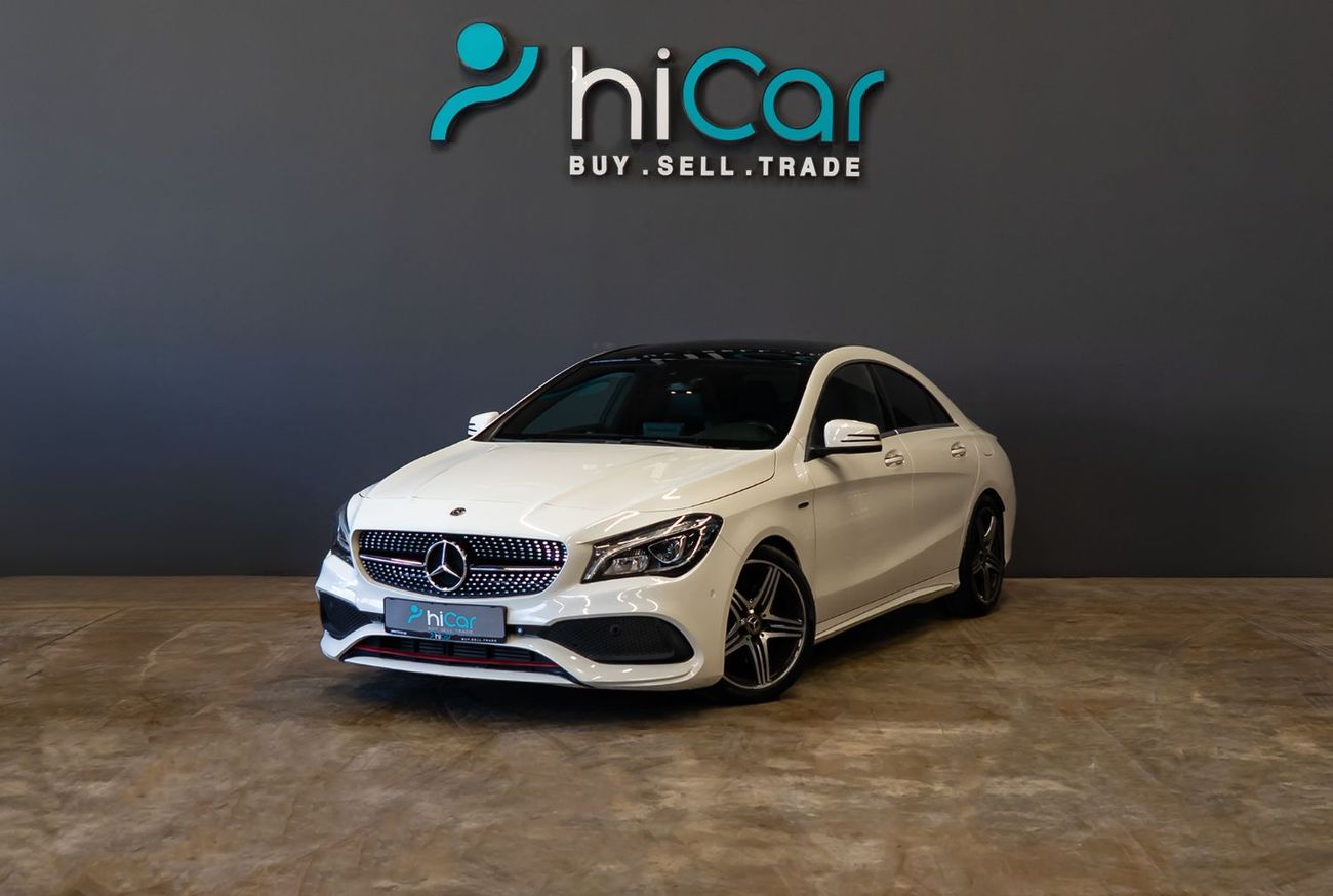 Mercedes-Benz CLA 250 Sport 2.0L AED 1,632 pm  • 0% Downpayment • Mercedes CLA250  • 1 Year Warranty