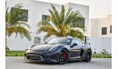 Porsche Cayman GT4 - GCC - AED 5,252 PER MONTH - 0% DOWNPAYMENT