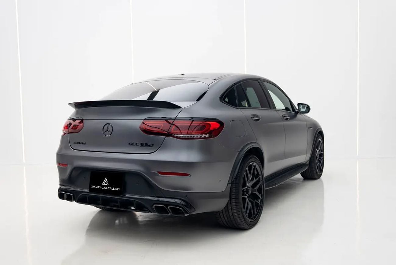 Mercedes Benz GLC 63 AMG S 503 HP V8 | MATTE GREY | 21-INCH AMG WHEELS