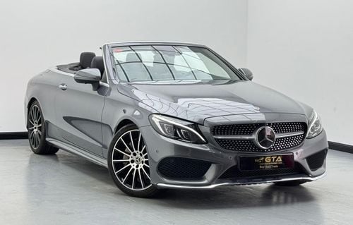 Mercedes-Benz C 300 AMG Pack 2.0L 2018 Mercedes-Benz C300 AMG Convertible, 1 Year Warranty, Mercedes Service History, GC