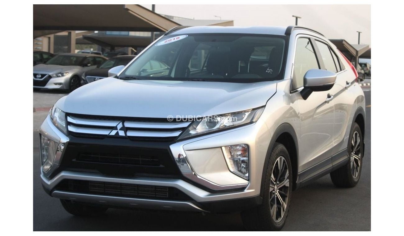 Mitsubishi Eclipse Cross MITSUBISHI ECLIPS CROSS 2018 GCC SILVER EXCELLENT CONDITION WITHOUT ACCIDENT