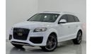 Audi Q7 TFSI quattro S-Line 2015 Audi Q7 S-Line Supercharged, Service History, Low kms, Full Options, GCC