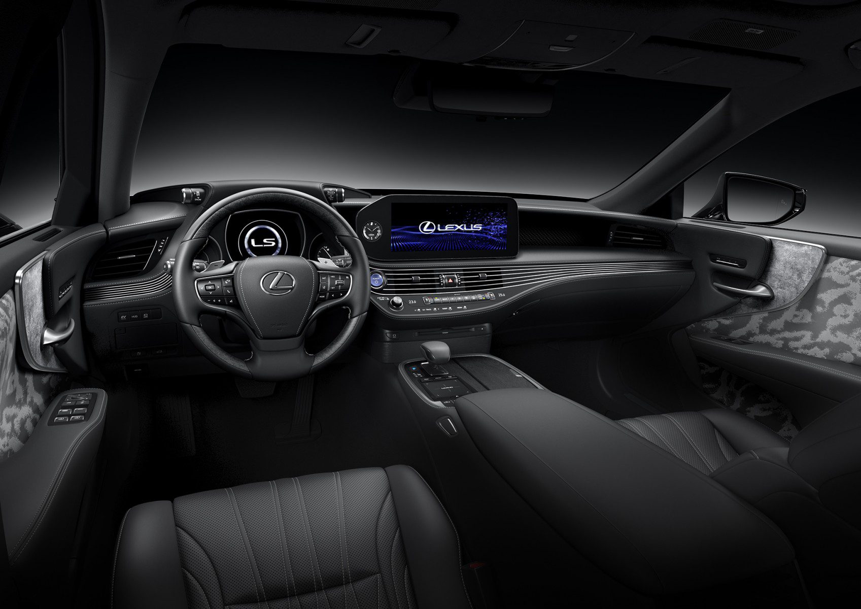 Lexus LS460 interior - Cockpit