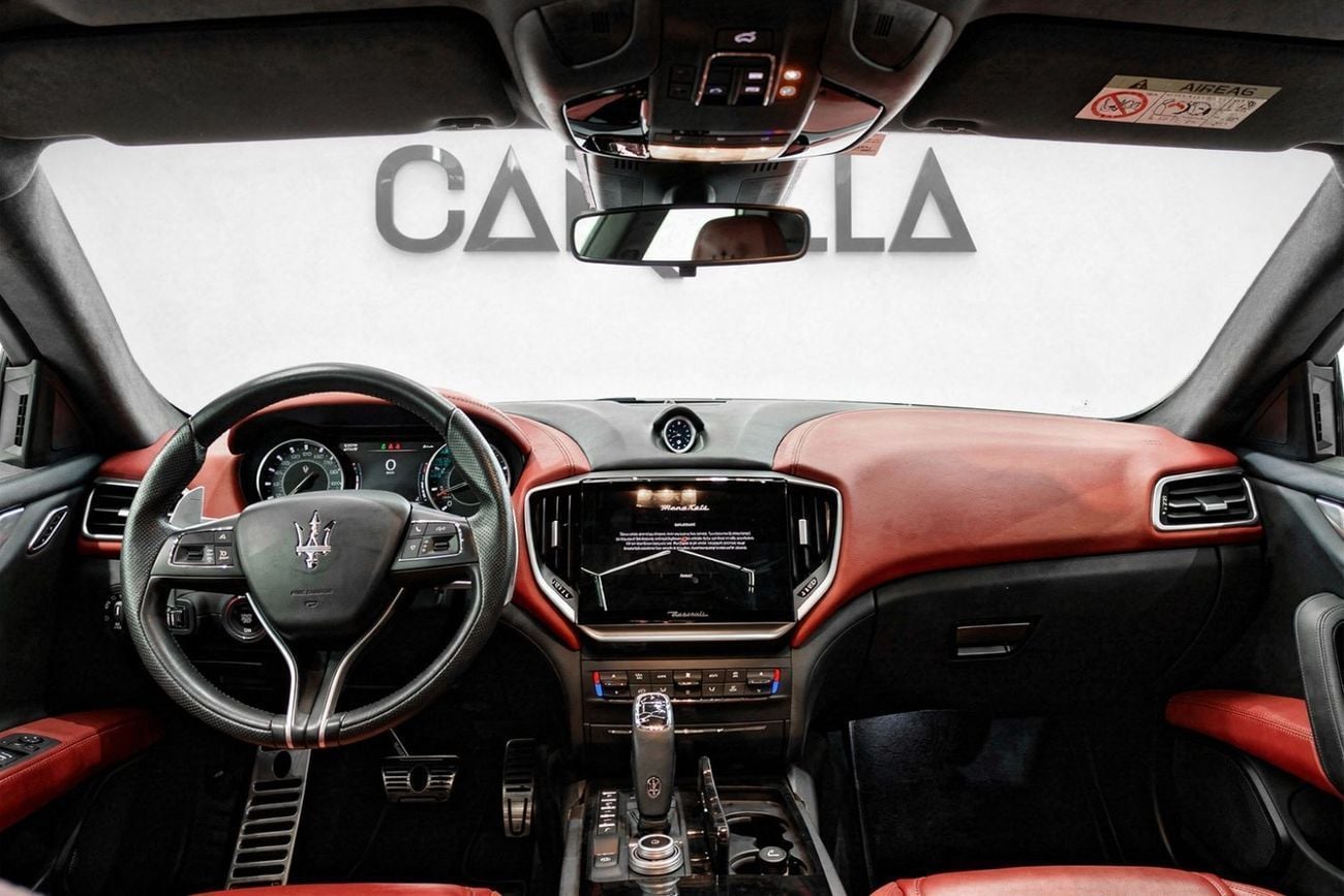 Maserati Ghibli Modena 3.0L l AED 3,133 P.M. l 0% Downpayment l Modena l 1 Year Warranty