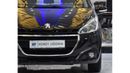 Peugeot 208 EXCELLENT DEAL for our Peugeot 208 1.6L ( 2019 Model ) in Black Color GCC Specs