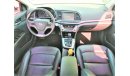 Hyundai Elantra 2.0 - push start engien