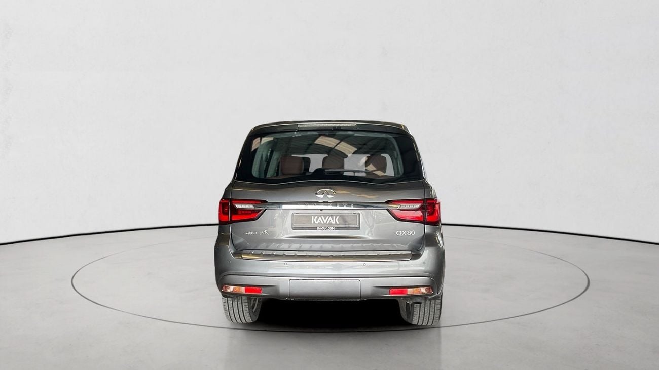 إنفينيتي QX80 5.6 8STR 4WD AUTO LUXE PROACTVE TOW | شامل الضمان | 0 ﺪﻔﻋﺓ ﺃﻮﻟﻯ