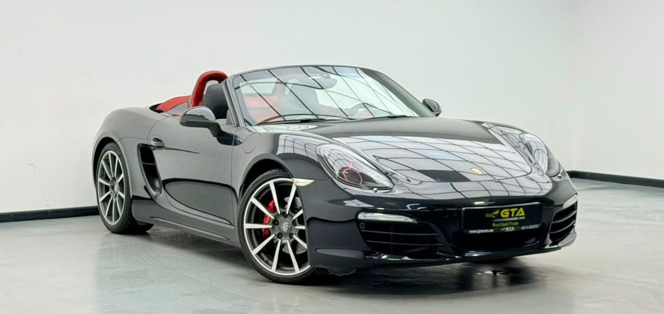 بورش بوكستر 718 2015 Porsche 718 Boxster S, Full Porsche Service History, Fully Loaded, Excellent Condition, GCC