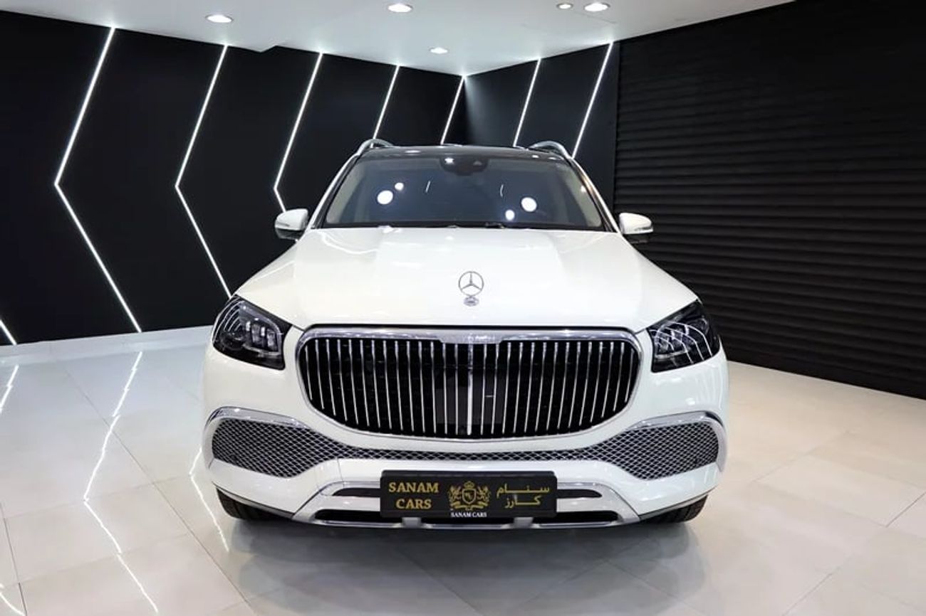 Mercedes Maybach GLS600 Maybach Rear-Seat Entertainment, Rear VIP Seats, Burmester Audio, Panoramic Roof, GCC!