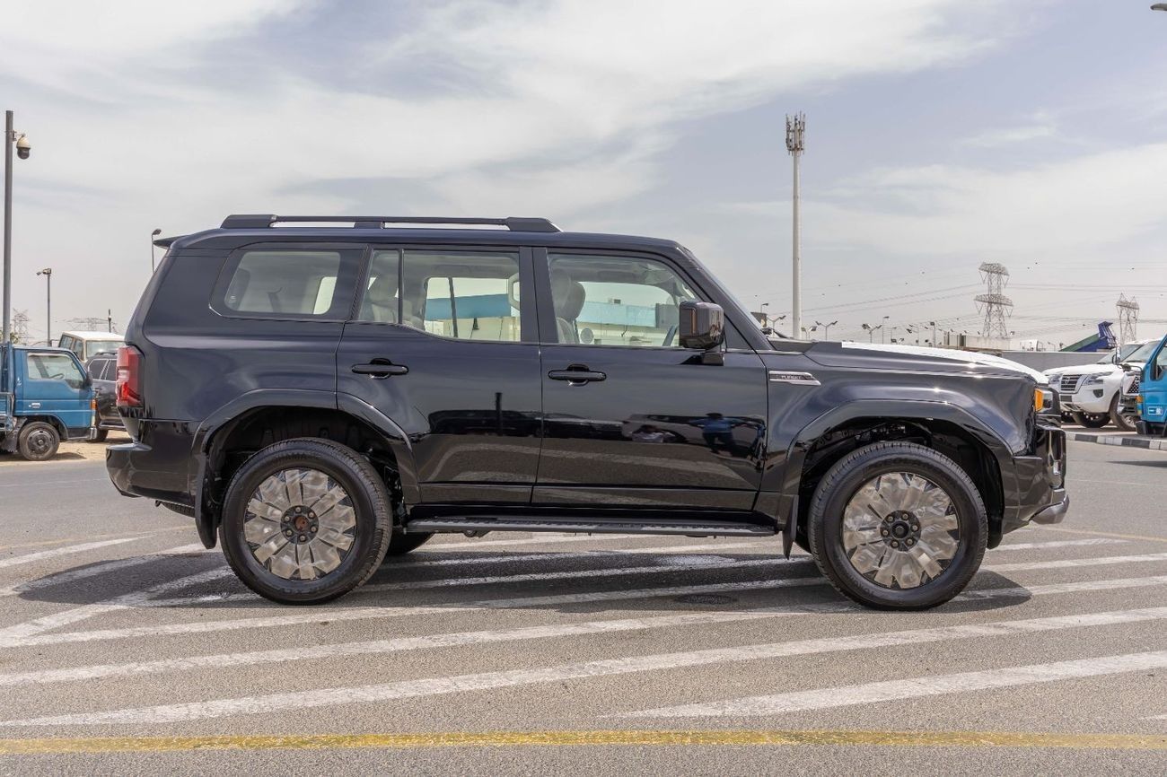 تويوتا برادو Toyota Prado VX-3 Petrol 2.4L 4WD - Black - 2025 (Export)
