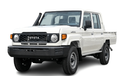 Toyota Land Cruiser Pick Up ECTGEN007 - 2025 Toyota LC79 Double Cab Pick Up - 4.2L Diesel Manual - White