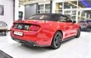 Ford Mustang EXCELLENT DEAL for our Ford Mustang ECOBOOST Convertible ( 2020 Model ) in Red Color American Specs