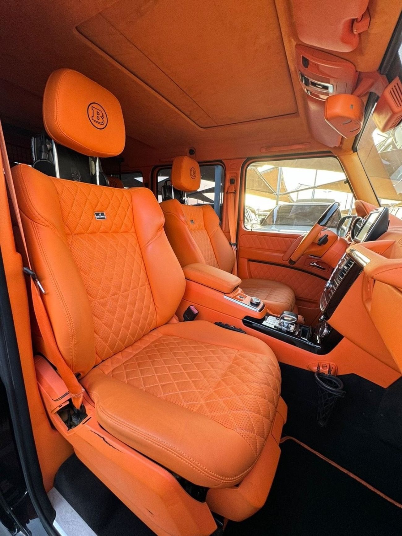 Mercedes-Benz G 500 4X4 MERCEDES BENZ AMG G500 GCC 2016 Bodykit BRABUS 2020 FULL CARBON FIBER