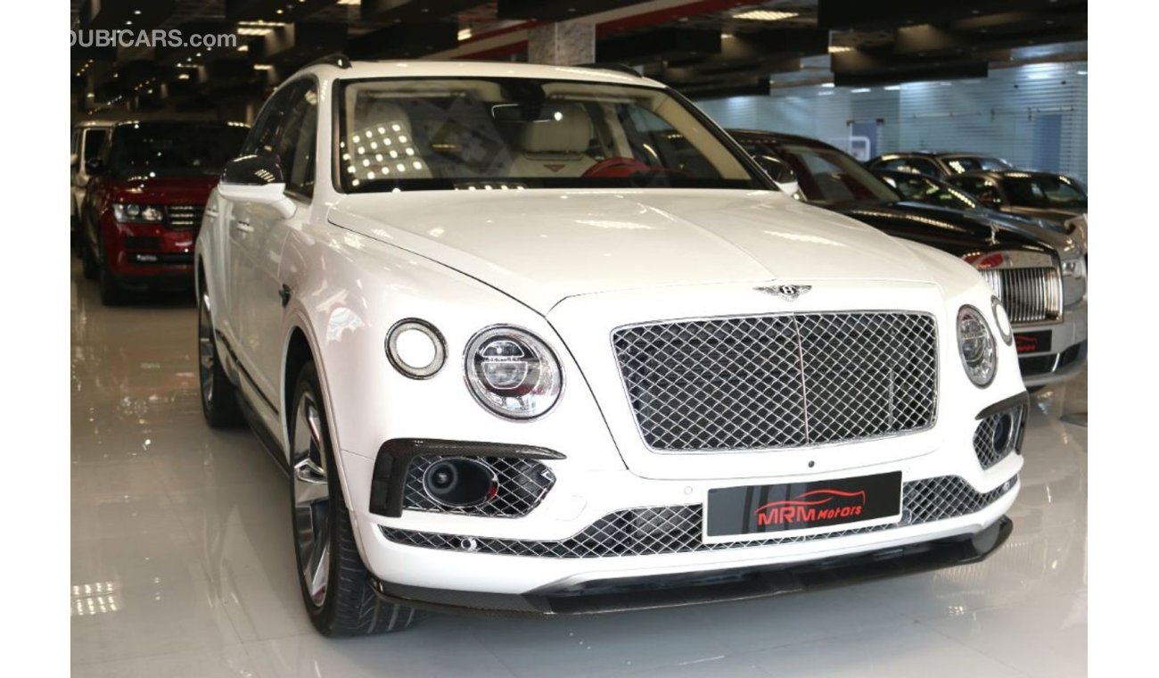 Bentley Bentayga W12 Gcc Car in Metallic White