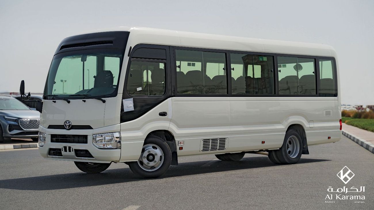Toyota Coaster DLX - 4.2L Manual - 23 Seater Bus - Power Door - AC/Heater - Audio/AM/FM