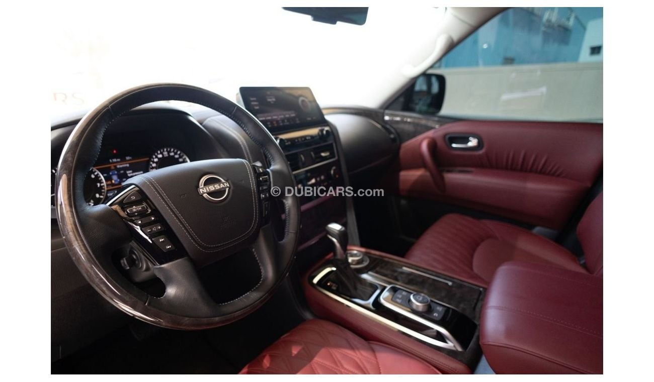 نيسان باترول Nissan Patrol Platinum 2024 GCC under Agency Warranty and Service Contract with Flexible Down-Paymen