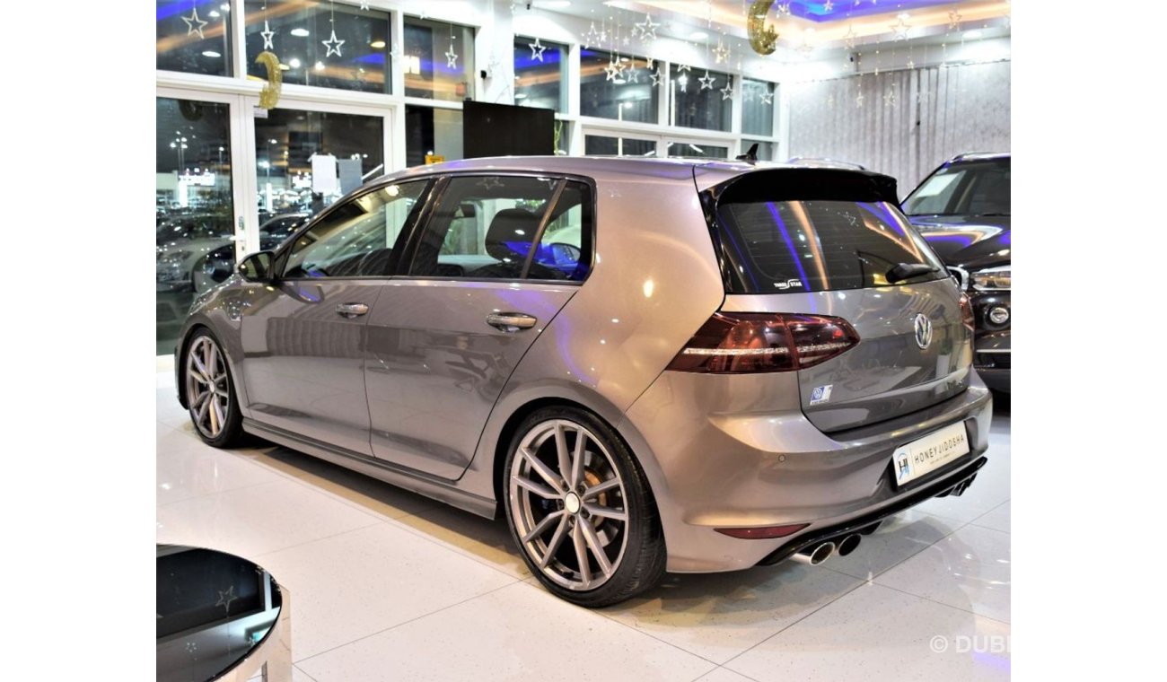 Volkswagen Golf THE MOST IN DEMAND HATCH BACK! Volkswagen Golf R 2015 Model!! in Grey Color! GCC Specs