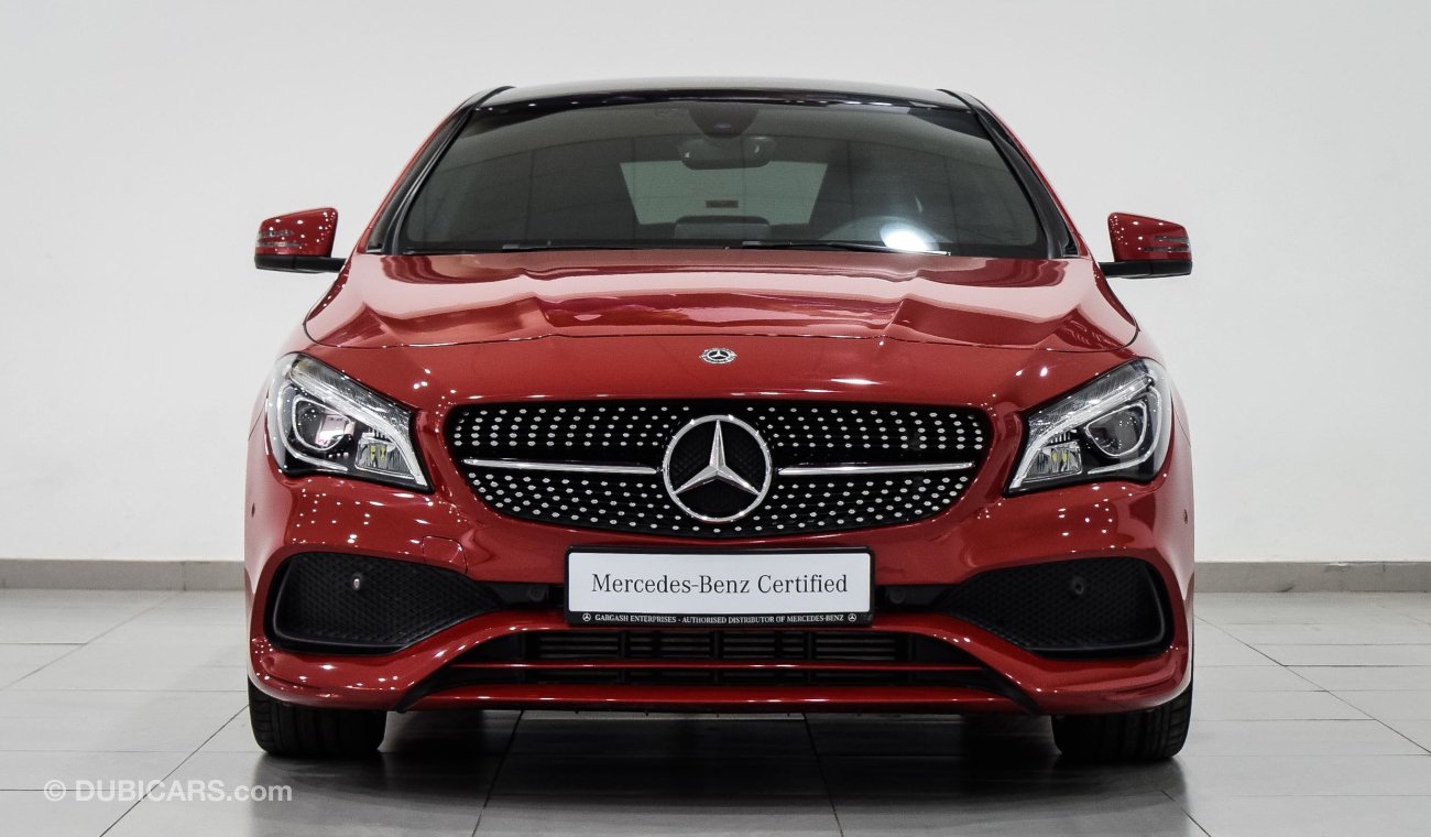 Mercedes-Benz CLA 250 low mileage with 5 years of warranty and 4 years of service