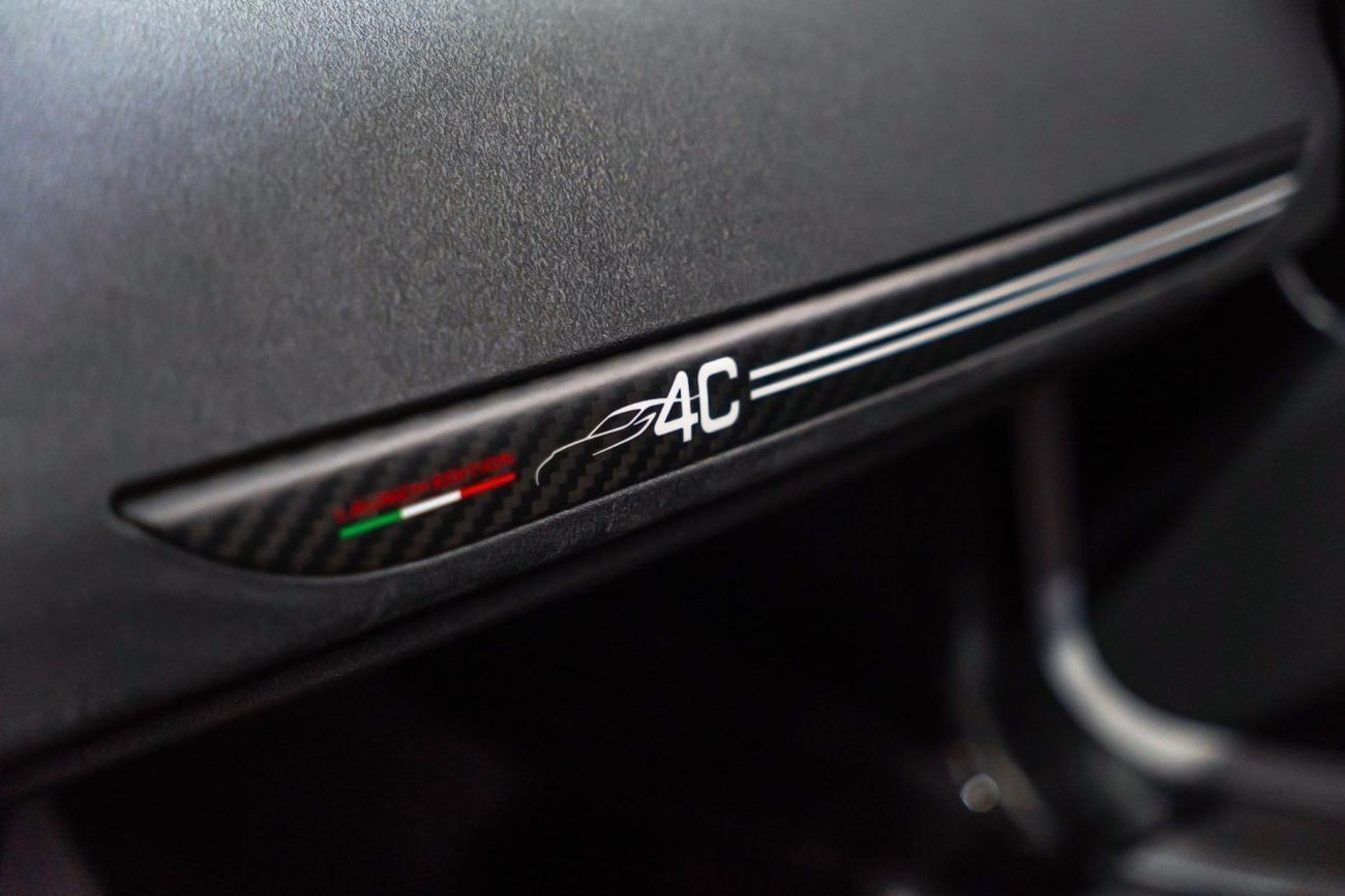 Alfa Romeo 4C Launch Edition 1.8L