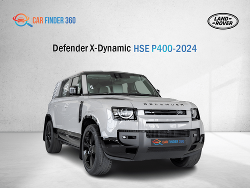 لاند روفر ديفندر Land Rover Defender X-Dynamic HSE P400 - White  - Tan Interior -  2026 - GCC(Export Only)