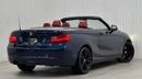BMW 228i Std 2016 BMW 228i Convertible, 2025 BMW Service Contract, Full BMW Service History, GCC