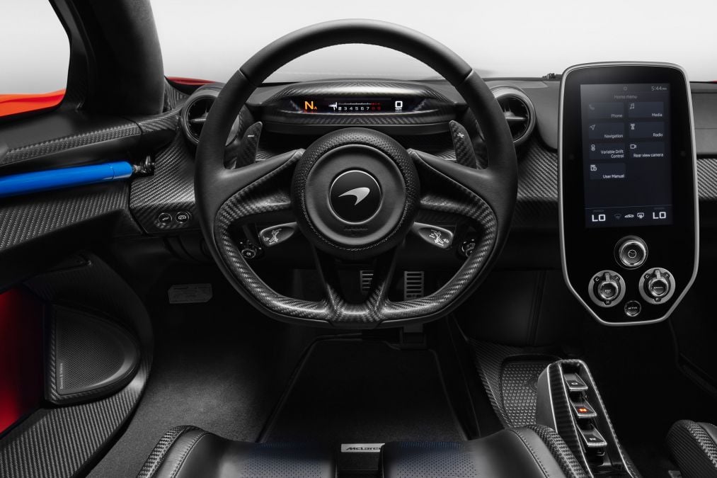 McLaren Senna interior - Steering Wheel