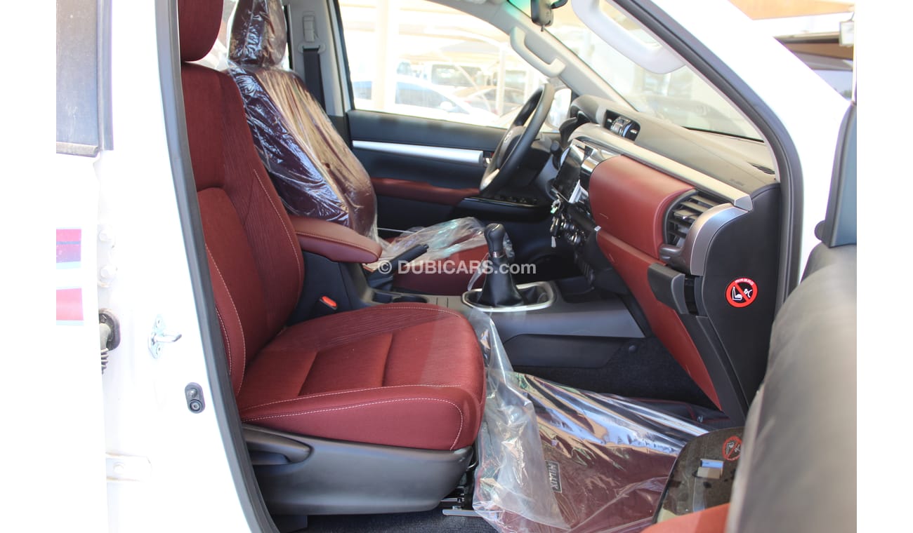 Toyota Hilux 2.4L DC 4X4 MT ,with steel bumber, full option 2019