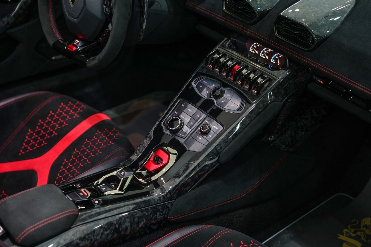 لامبورغيني هوراكان 2018 Lamborghini Performante Spyder, ALA Aerodynamics, Lift System, Forged Composites, GCC Spec!!