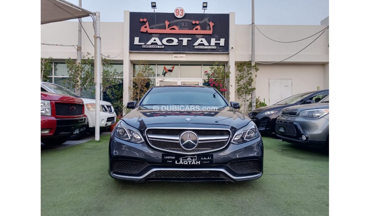 مرسيدس بنز E 350 بدى كت 63 موديل 2014 بانوراما مثبت سرعة تحكم رنجات حساسات جلد سنتر لوك شاشة كاميرا بحالة ممتازة