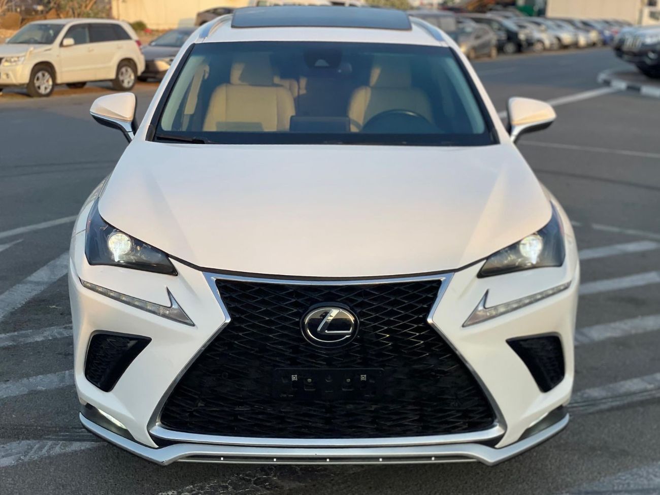 Lexus NX300 2019 Lexus NX300 2.0L V4 AWD 4x4 Turbo With Radar and Sensors Full Option - UAE PASS