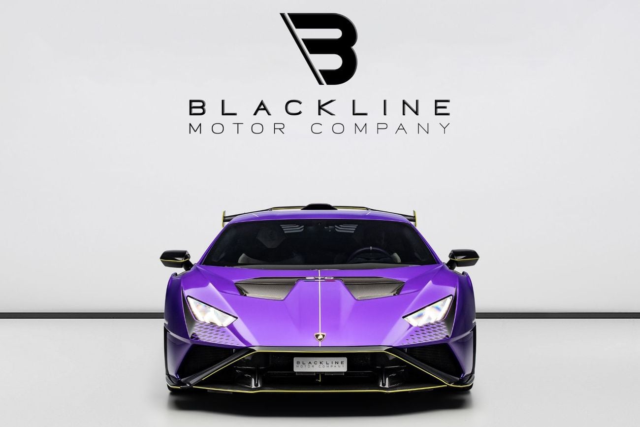 لامبورغيني هوراكان BUY NOW, PAY 2027 | THE BLACKLINE STANDARD | 2027 Lamborghini Warranty, Full Carbon, GCC