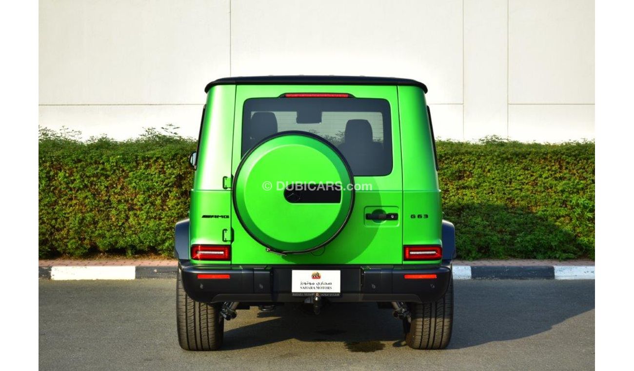 Mercedes-Benz G 63 AMG 4.0L Automatic - Performance Pack Euro 6