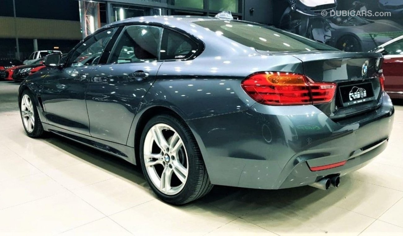 بي أم دبليو 420 SPECIAL OFFER BMW 420I WITH M/// KIT 2017 MODEL GCC CAR IN BEAUTIFUL SHAPE STILL UNDER WARRANTY