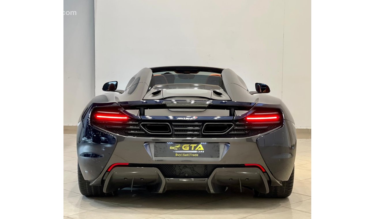 مكلارين 650S 2015 McLaren 650S Spider Sapphire Black, McLaren Warranty-Service History, GCC