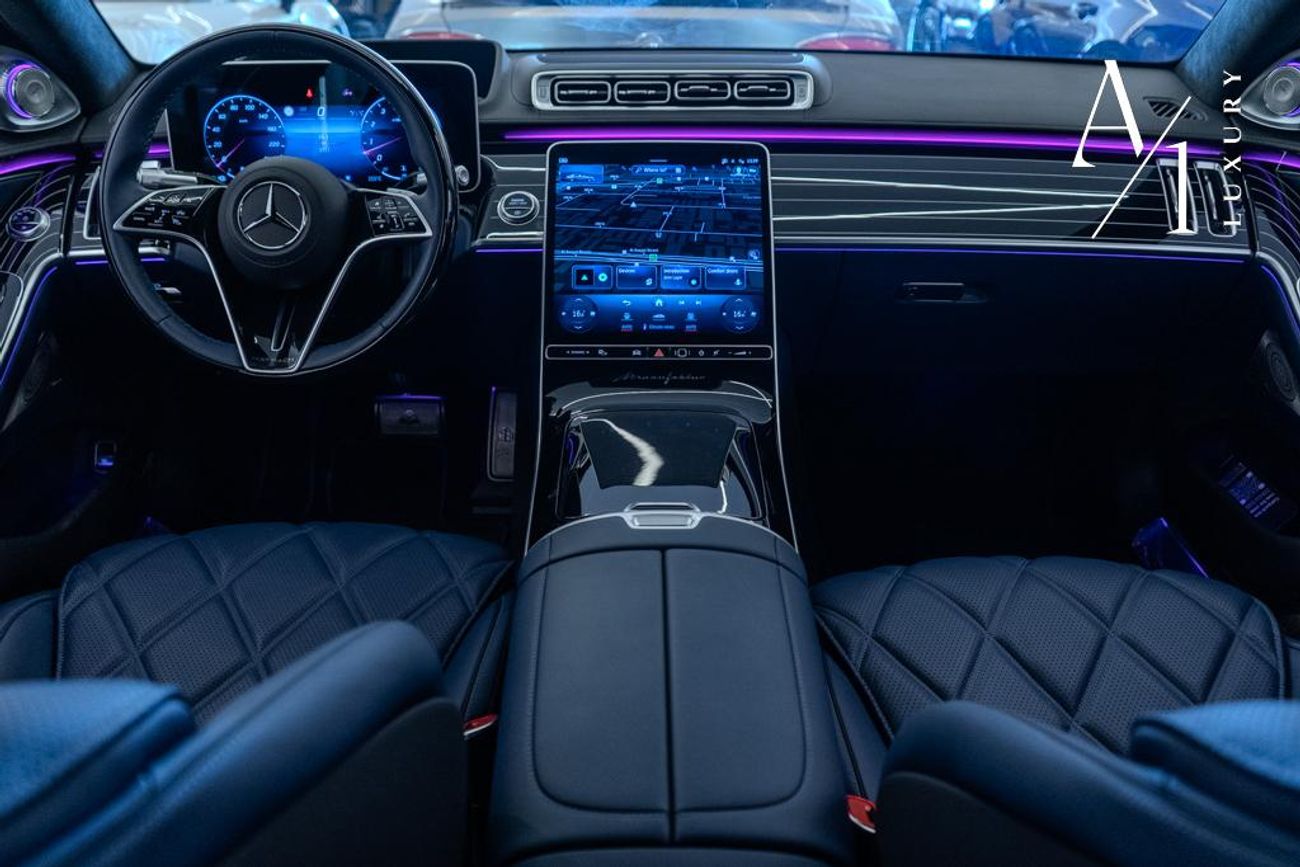 مرسيدس مايباخ S680 مايباخ 2024 Mercedes-Maybach S680 4MATIC, Mercedes Warranty + Service Pack, Fully Loaded, GCC