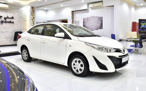 تويوتا يارس EXCELLENT DEAL for our Toyota Yaris E 1.5L ( 2019 Model ) in White Color GCC Specs