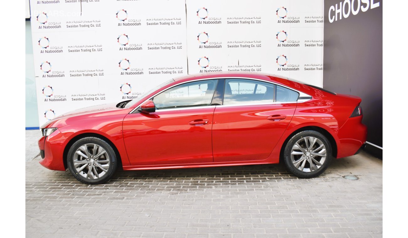 Peugeot 508 AED 1039 PM | 1.6L R8 ACTIVE 2020 GCC AGENCY WARRANTY UP TO 2025 OR 100K KM