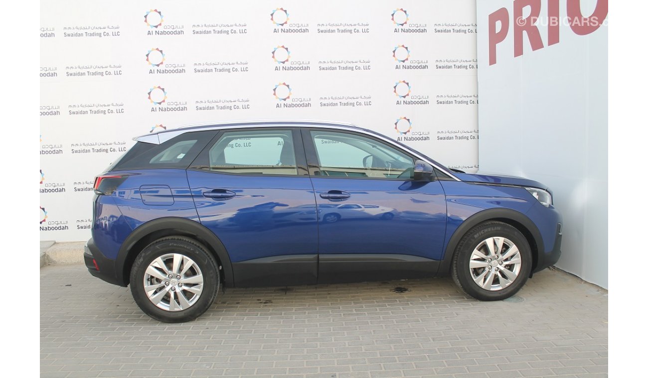 Peugeot 3008 1.6L ACTIVE 2018 GCC DEALER WARRANTY TILL 2022 / 100000 KM