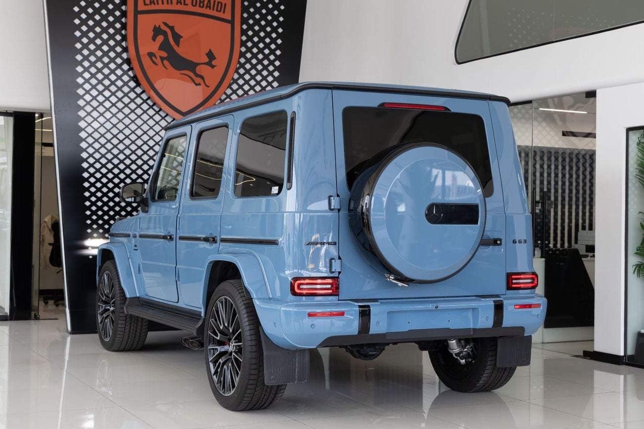 مرسيدس بنز G 63 AMG Mercedes-Benz G-Class | G 63 AMG | Double Night + Performance package | Gargash Auto Warranty | 2025