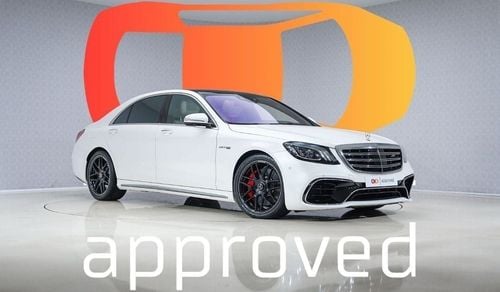 مرسيدس بنز S 63 AMG | AED 5,760 PM | 2 Years Unlimited Warranty