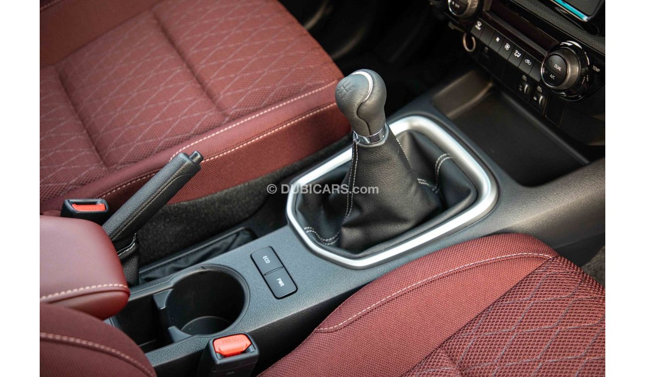 Toyota Hilux 2023 Toyota Hilux 4x4 DC 2.7 HI SR5 Petrol Manual - Super white inside red - Export Only