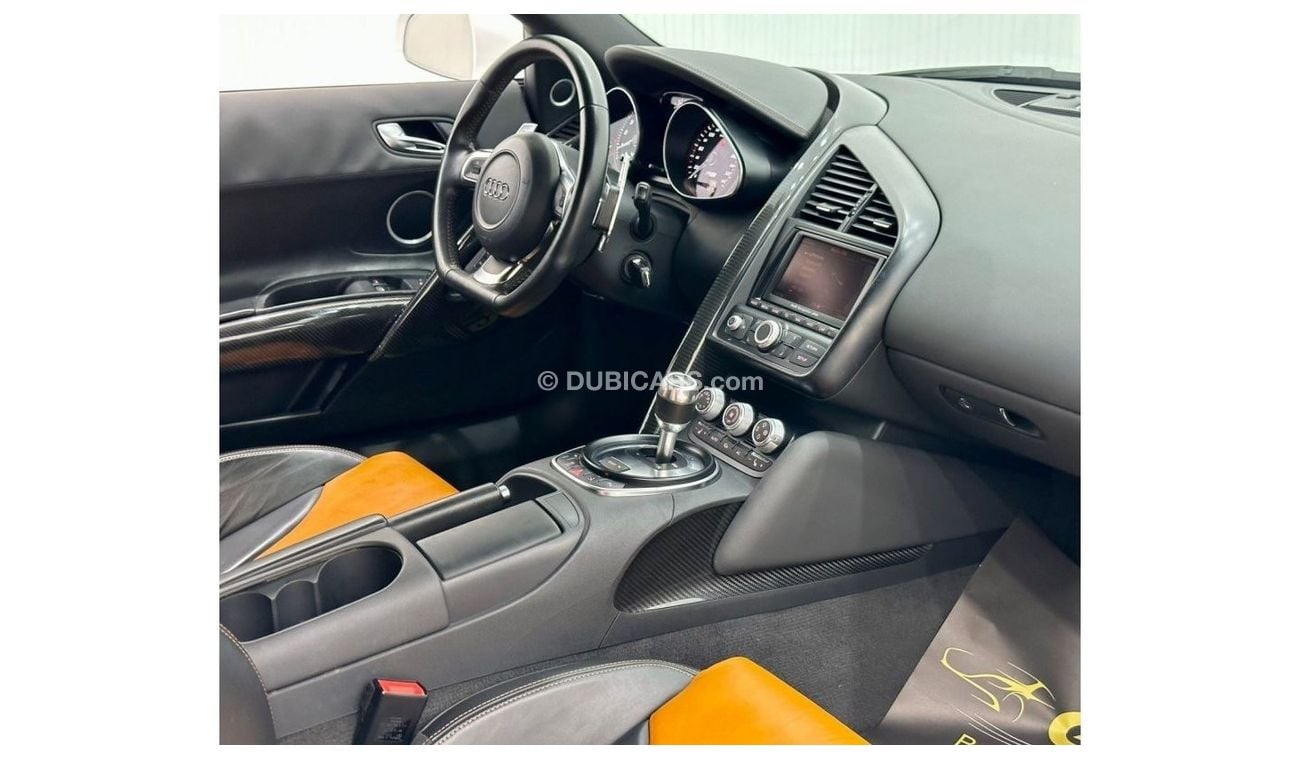 Audi R8 V10 Plus 2013 Audi R8 Carbon Edition V10, Service History, Low Kms, GCC