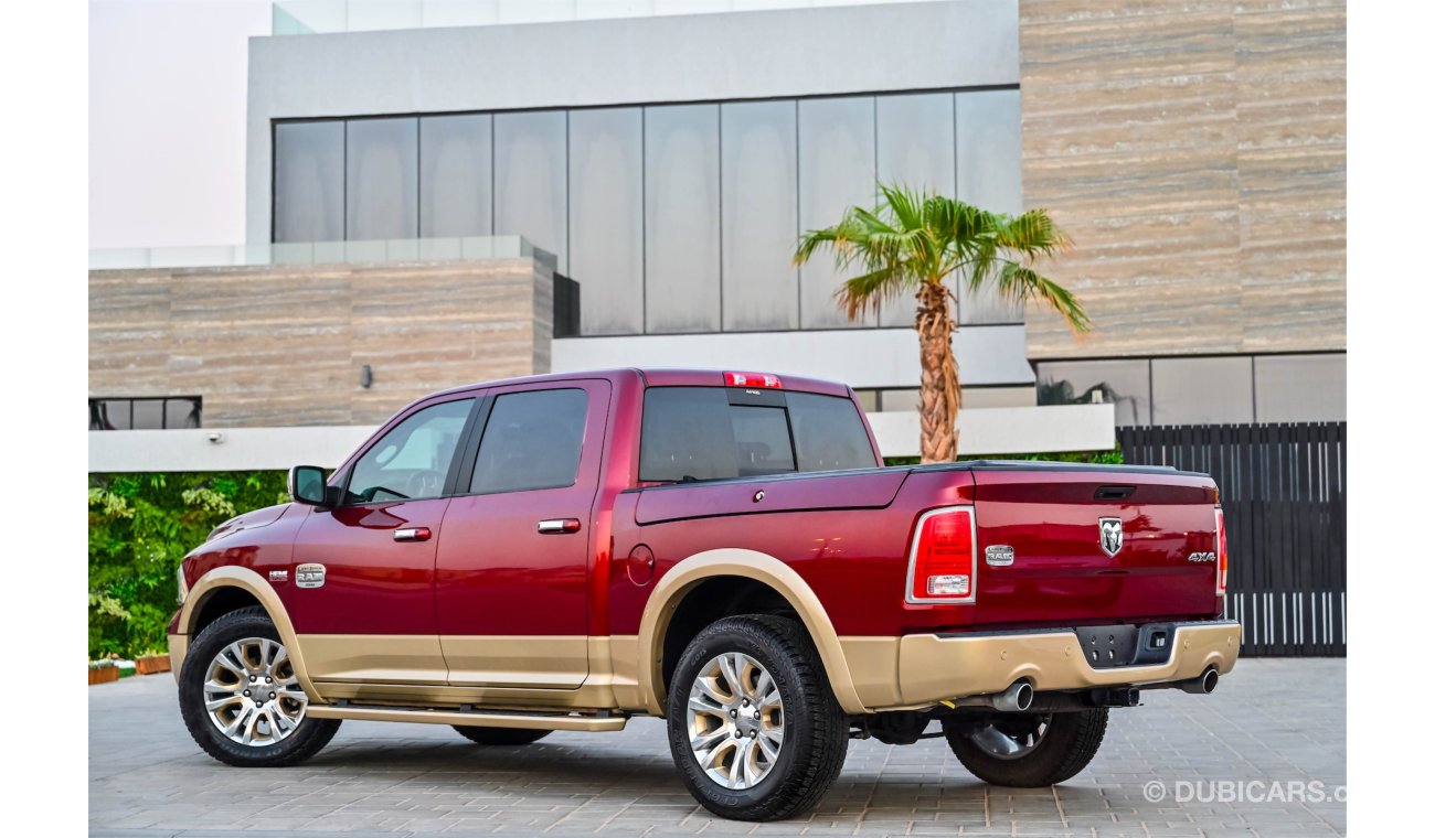 RAM 1500 1500 Laramie Longhorn Crew Cab | 2,526 P.M | 0% Downpayment | Full Option | Perfect Condition!